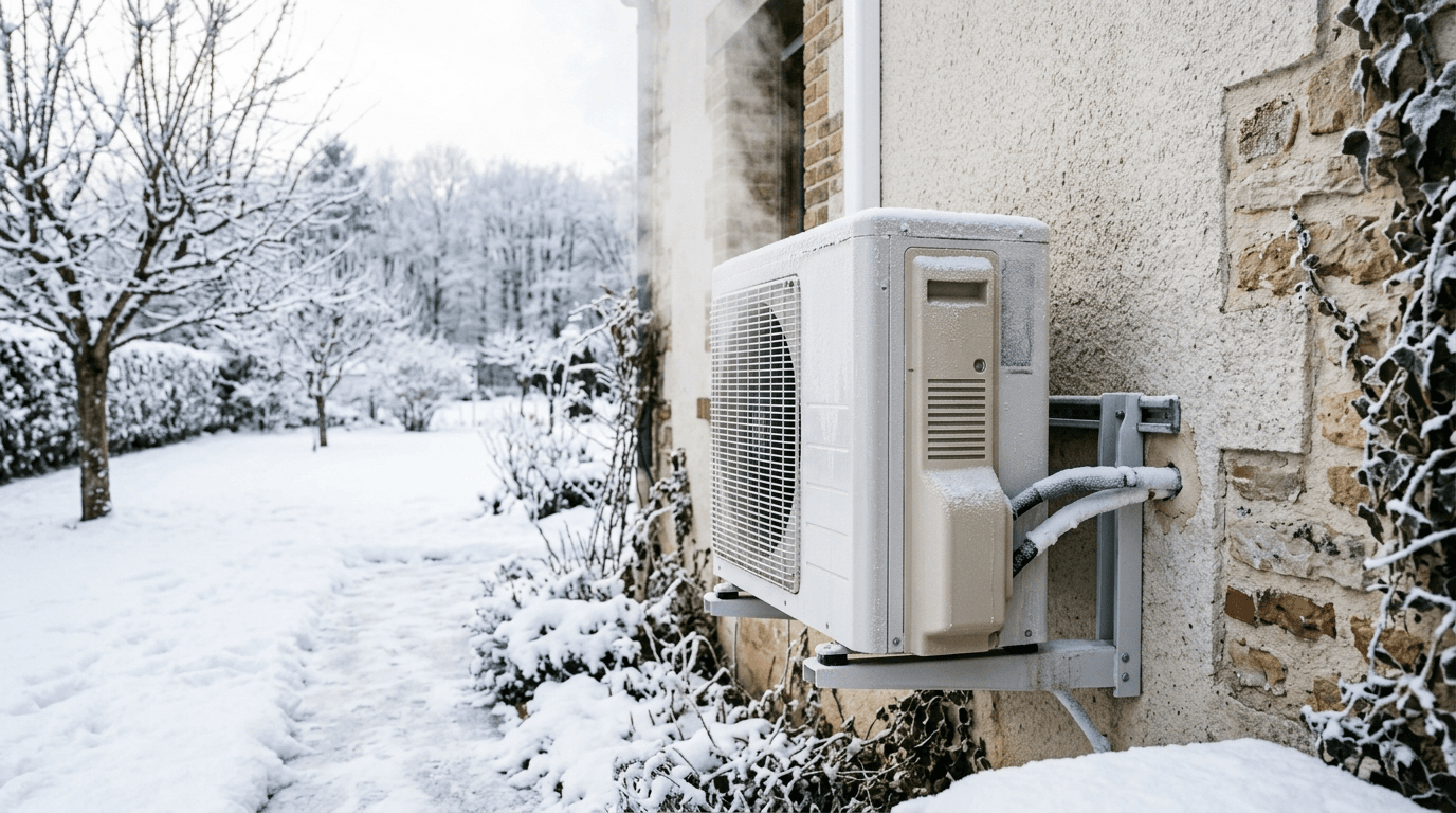 Pompe à chaleur qui dégivre en boucle, panne réelle ou fonctionnement normal