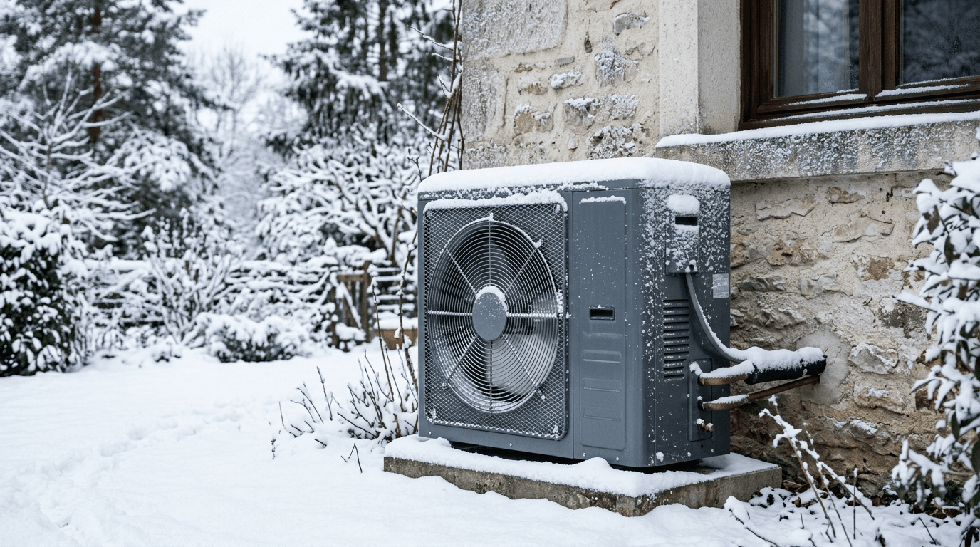 Pompe à chaleur et grand froid stéphanois, les limites de rendement à connaître