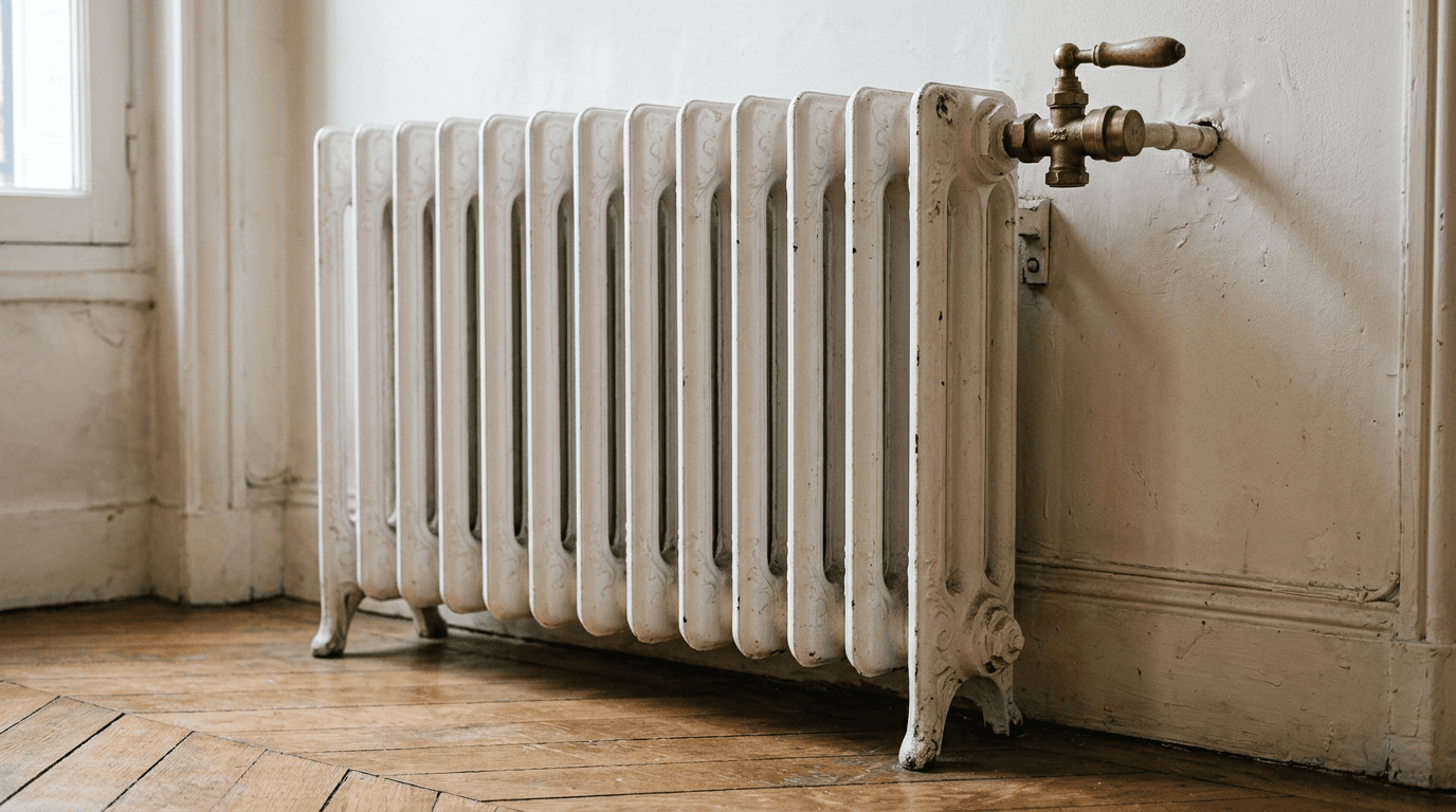Radiateur froid en haut ou en bas, comment distinguer un problème d'air d'un problème de boue